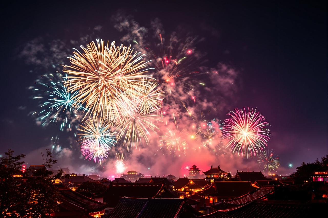 元宵·最后一场烟花——年过完了，春天来了