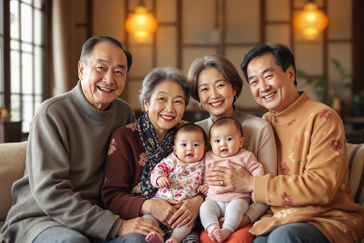 春节特辑·四世同堂——一百年的全家福